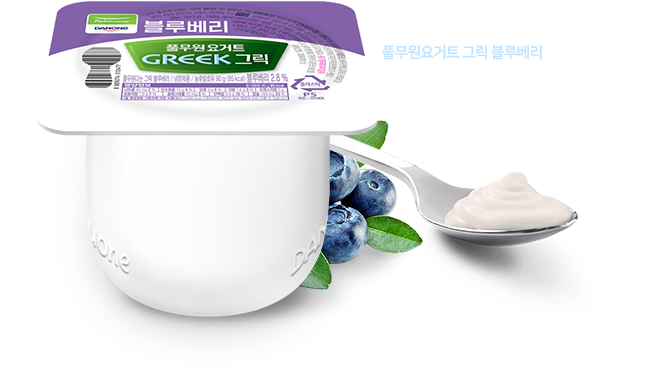 풀무원요거트 그릭 블루베리